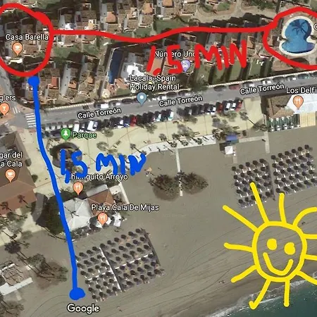 1½ Min. Walk From The Apartment